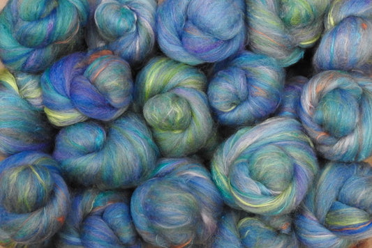 Sock Batts - Watercolor - (4 oz.) - Inglenook Fibers