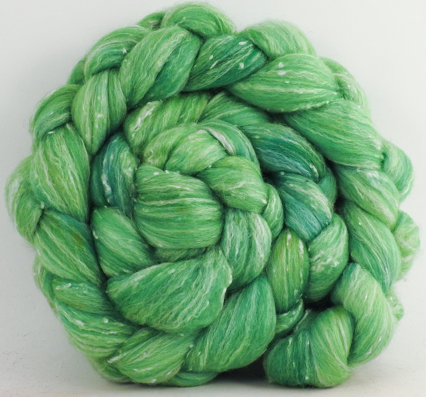 Honeydew (5.6 oz) - Merino/ Bamboo/ Tweed Blend (⅓ each)