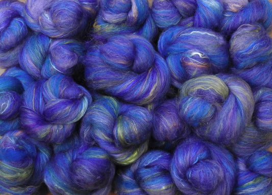 Sock Batts - Morning Glory - (4 oz.) - Inglenook Fibers