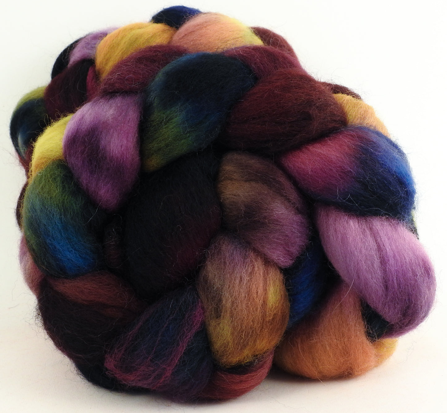 Wallflower - Batt in a Braid #51 - Shropshire /Falkland / Kid Mohair (60/20/20)