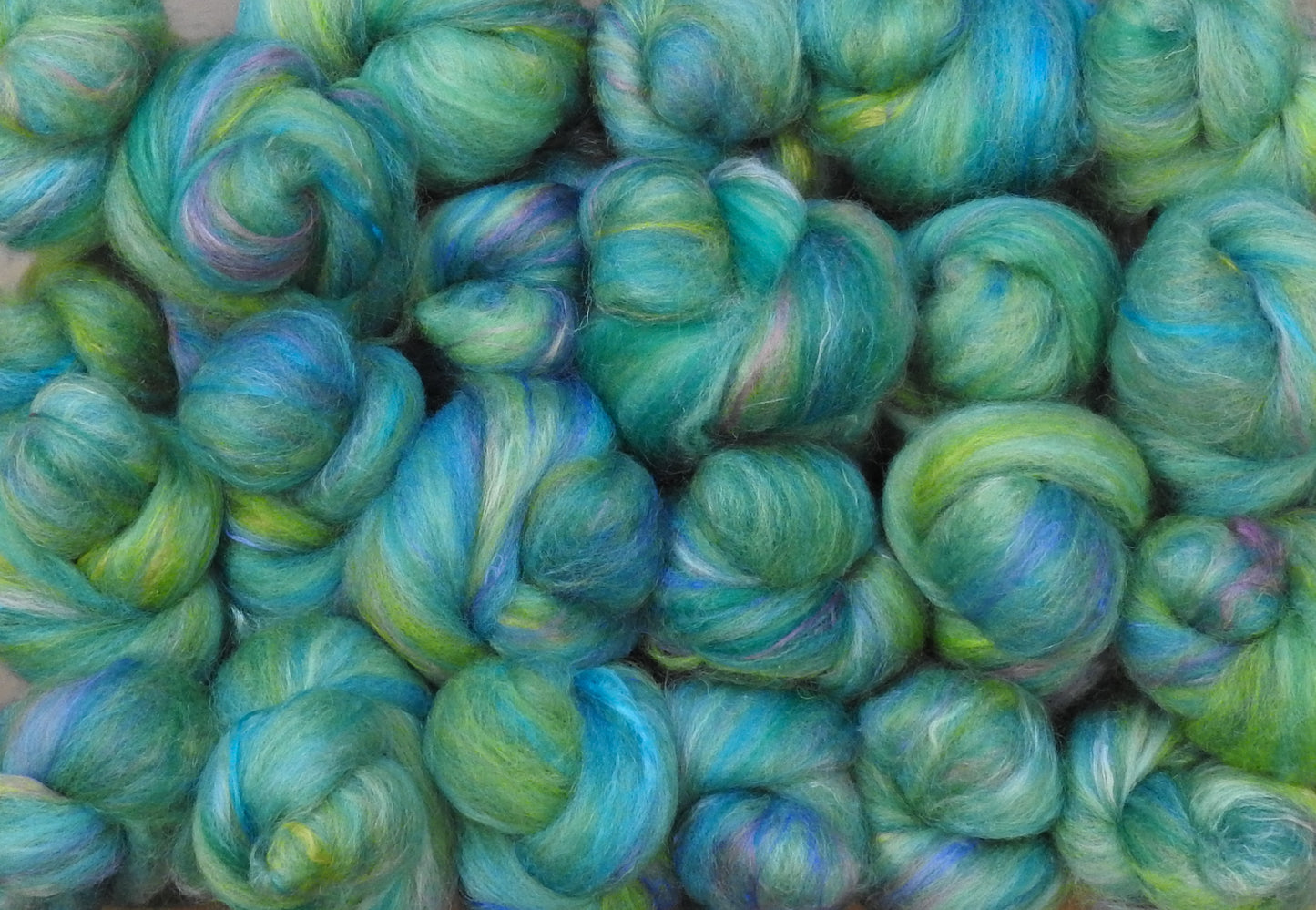 Sock Batts - Mermaid - (4 oz.) - Inglenook Fibers