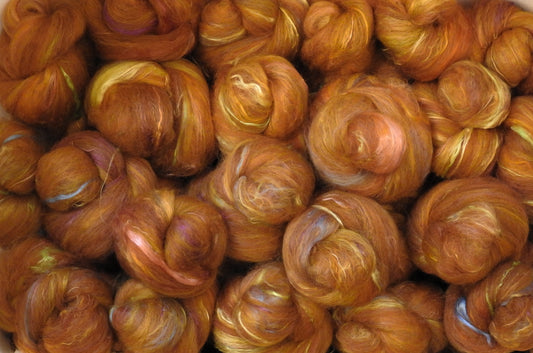 Sock Batts - Honeybell - (4 oz.) - Inglenook Fibers