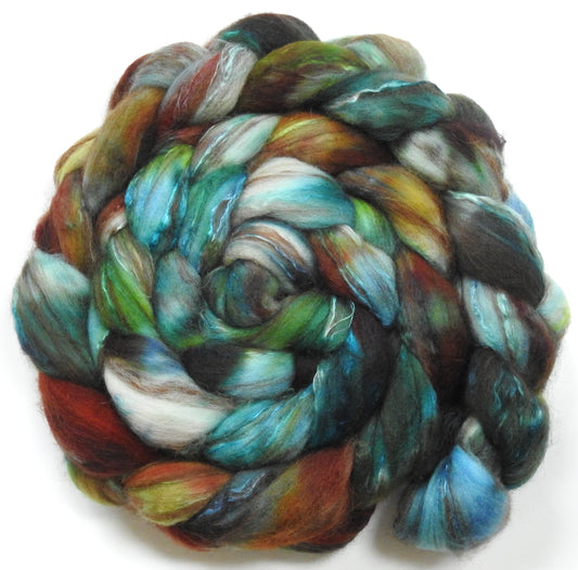 Memory Like a Goldfish (5.7 oz)- 18.5 mic merino/ camel/ brown alpaca/ mulberry silk/ (40/20/20/20)