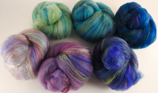 Sock Batts - Rock Candy - (4.6 oz.) - Inglenook Fibers