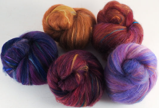 Sock Batts - Tapestry - (3.9 oz.) - Inglenook Fibers