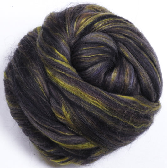 Bibliophile Blends -Tennyson - Merino/Mulberry Silk/ Black Baby Alpaca  (60/25/15)