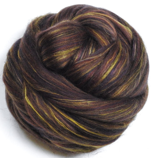Bibliophile Blends - Dickens - Merino/ Mulberry Silk/ Black Baby Alpaca  (60/25/15)