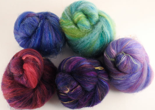 Sock Batts - Tall Tale- (3.9 oz.) - Inglenook Fibers