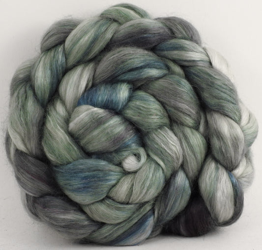 Silver Sage - Wensleydale/ Mulberry silk roving (65/35)