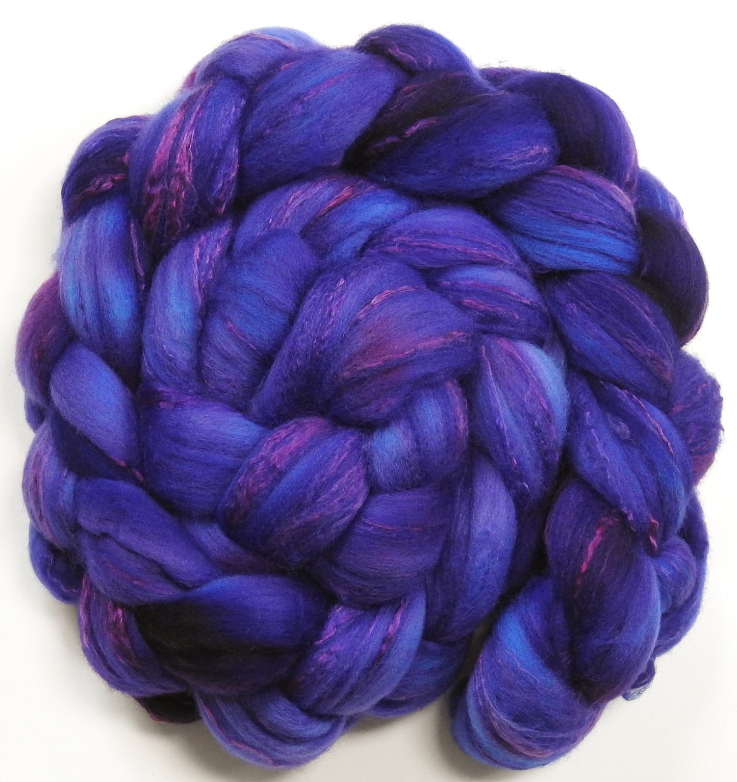 Damson Plum (5.9 oz) - Organic Polwarth / Mulberry silk (80/20)