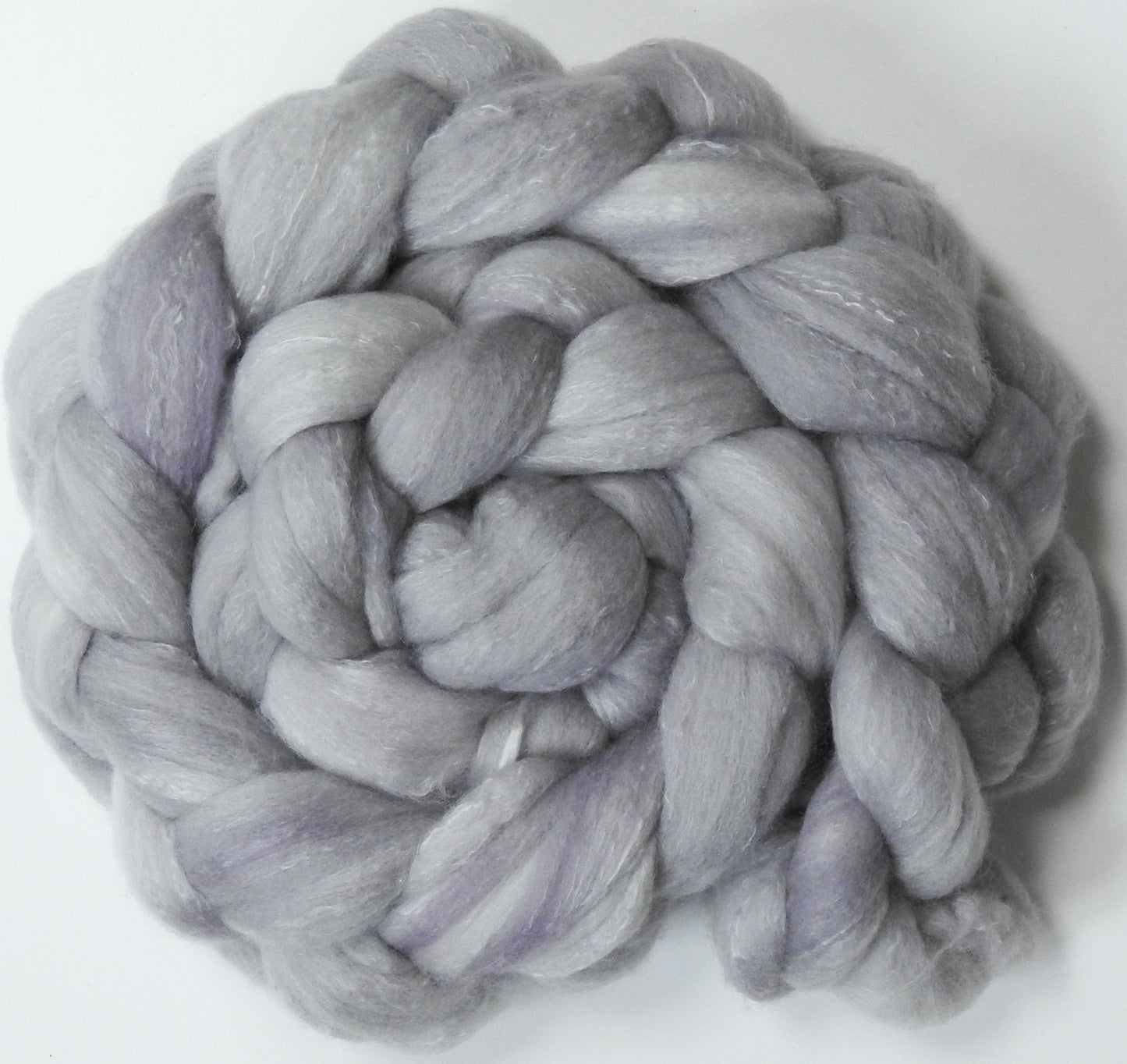 Pearl Grey (5.4 oz) - Organic Polwarth / Mulberry Silk (80/20)