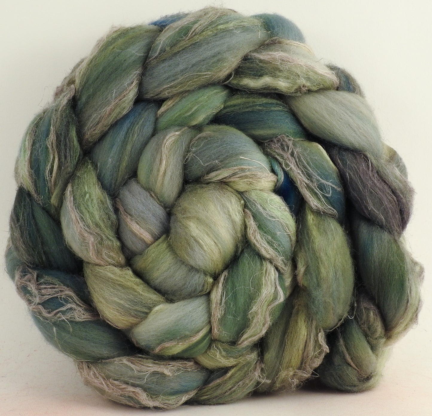 Willow - (5.5 oz) -Merino/ Tussah Silk/ Natural Flax (50/25/25)