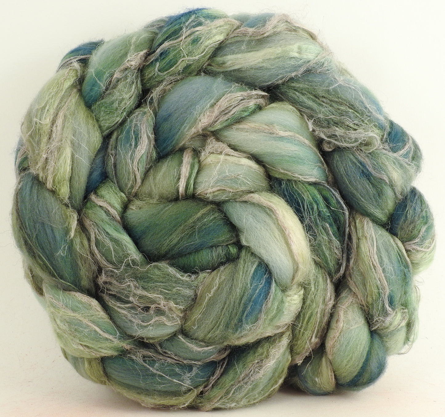 Willow - (5.5 oz) -Merino/ Tussah Silk/ Natural Flax (50/25/25)