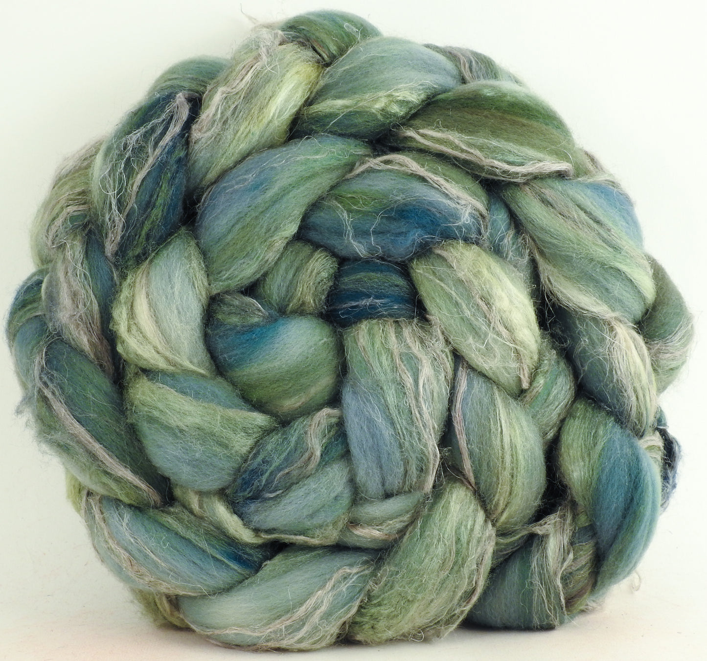 Willow - (5.5 oz) -Merino/ Tussah Silk/ Natural Flax (50/25/25)