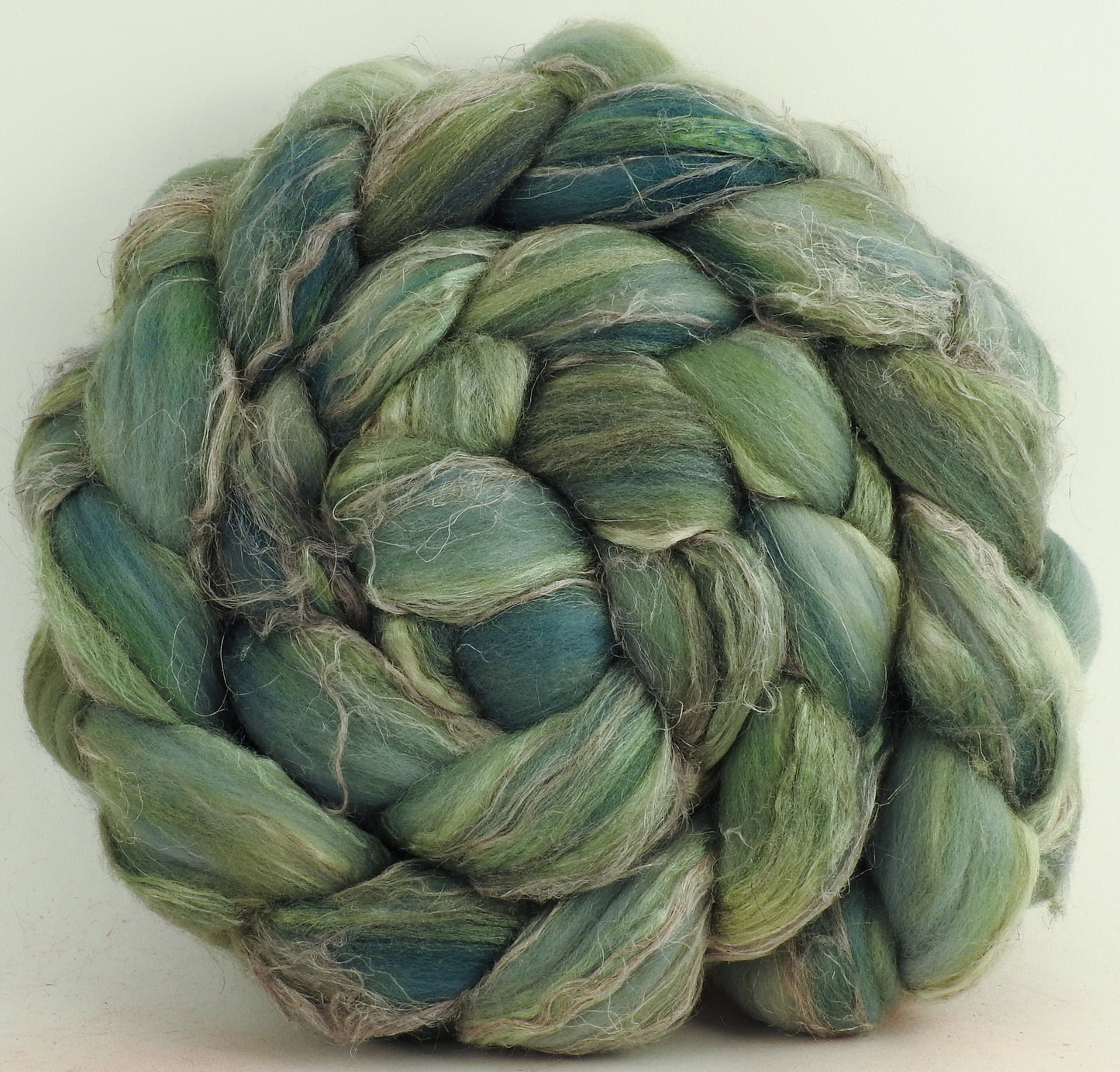 Willow - (5.5 oz) -Merino/ Tussah Silk/ Natural Flax (50/25/25)