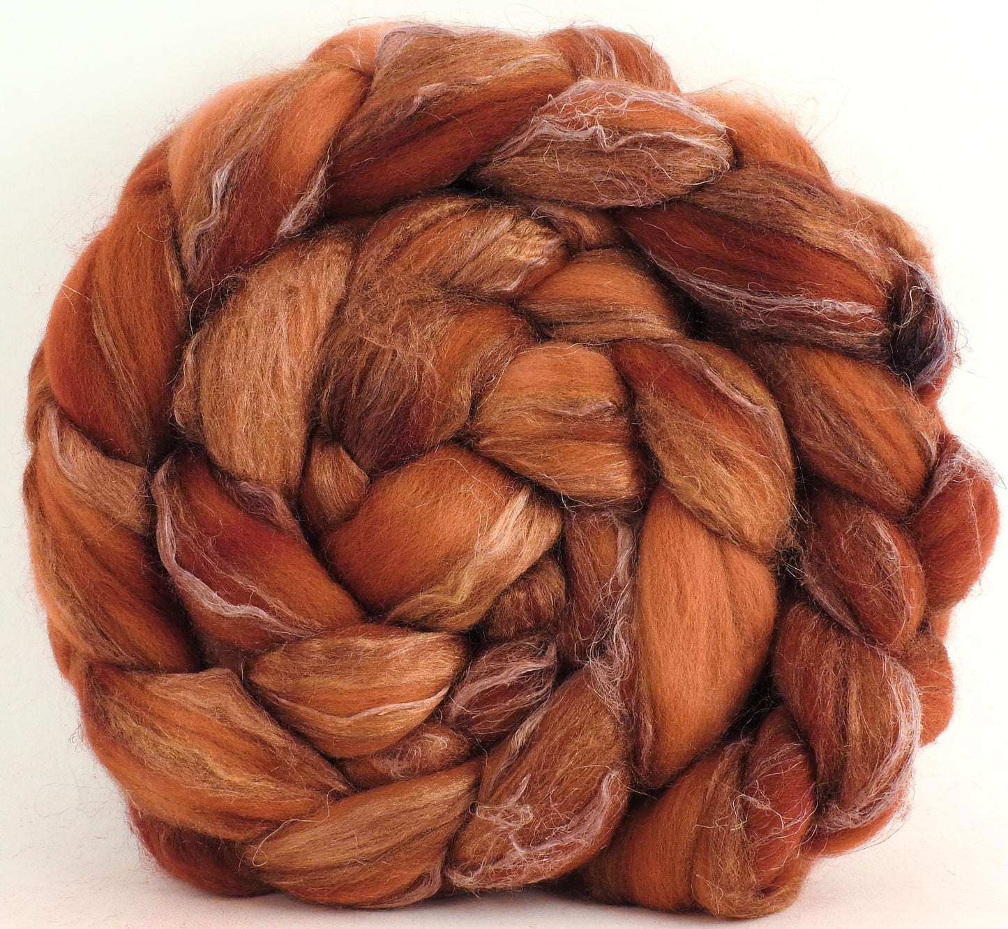 Russet (6 oz) - Merino/ Tussah Silk/ Natural Flax (50/25/25)
