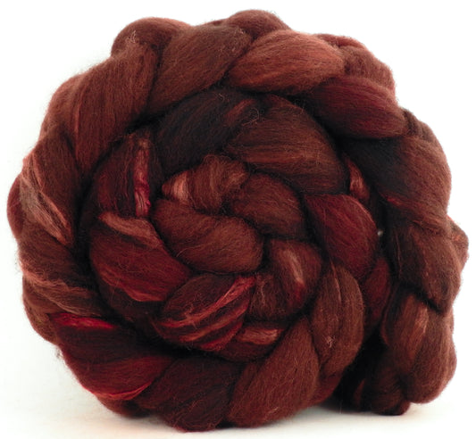 Sumac (5.7 oz) - Grey Shetland/ Tussah Silk (70/30)
