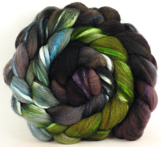 Symbiosis (5.8 oz) - Grey Shetland/ Tussah Silk (70/30)