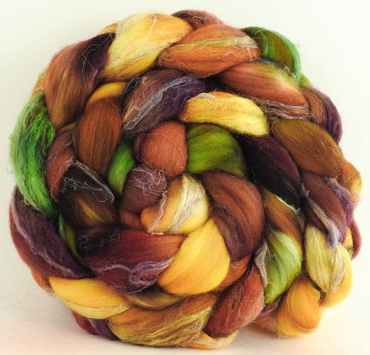 Leaf Pile (5.7 oz) - Merino/ Tussah Silk/ Natural Flax (50/25/25)
