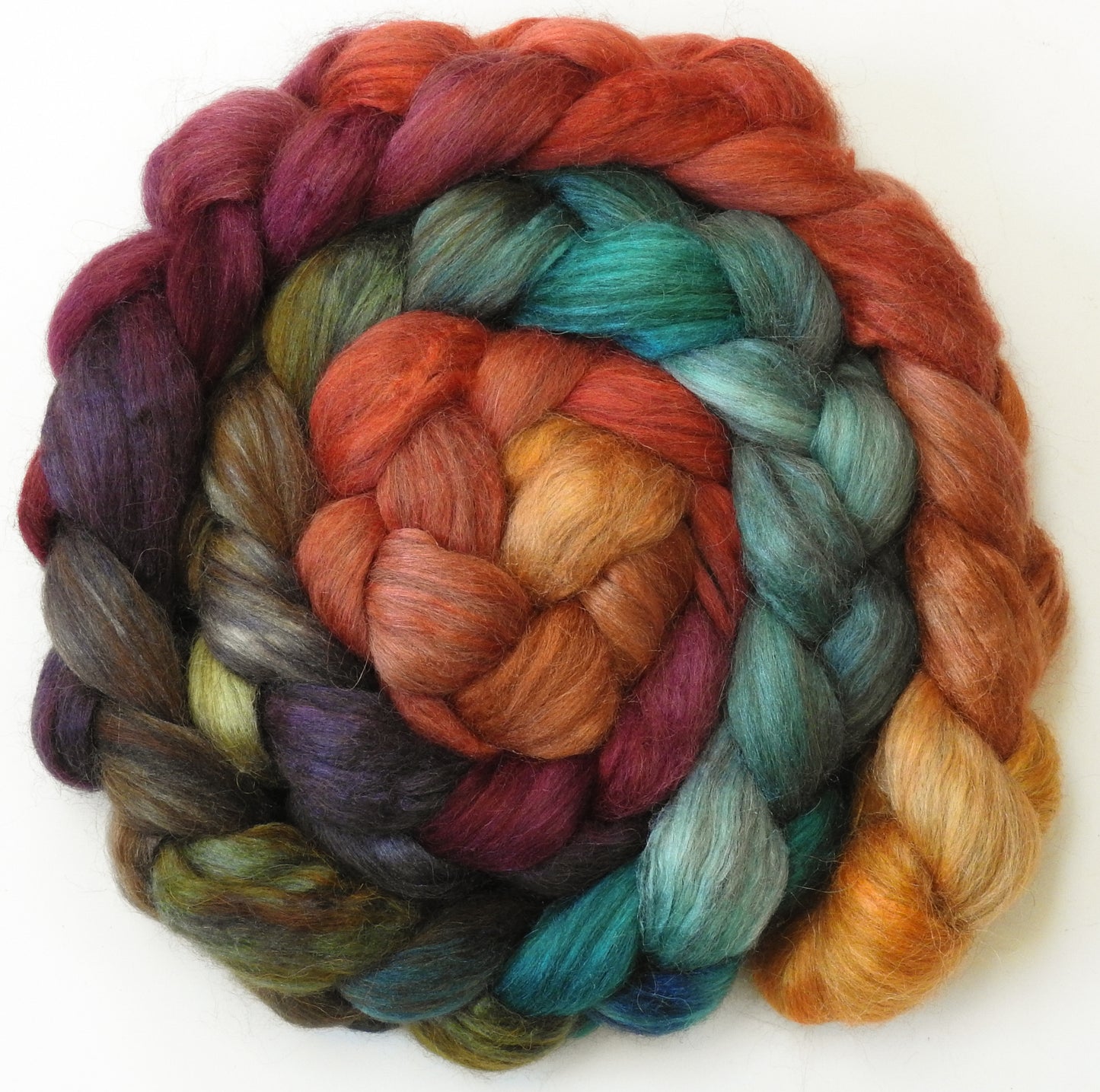 Smaug (4.8 oz) - Grey Alpaca/Tussah Silk (50/50)