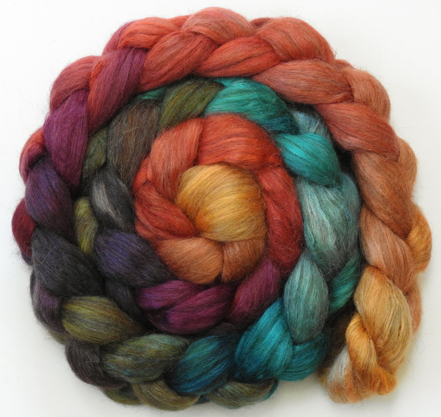 Smaug (4.8 oz) - Grey Alpaca/Tussah Silk (50/50)