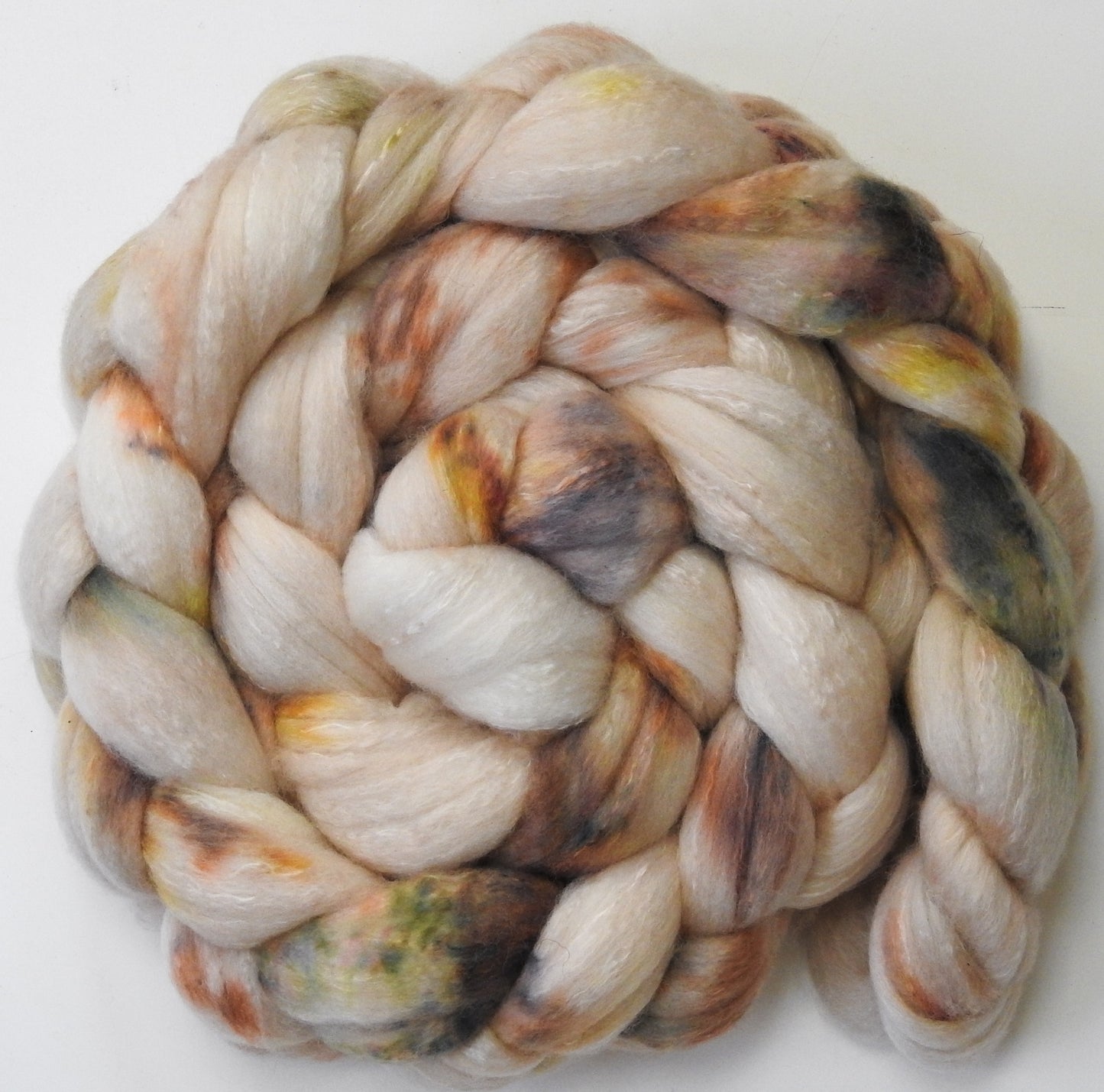 Meringue (5.6 oz) - Organic Polwarth / Tussah silk (80/20)