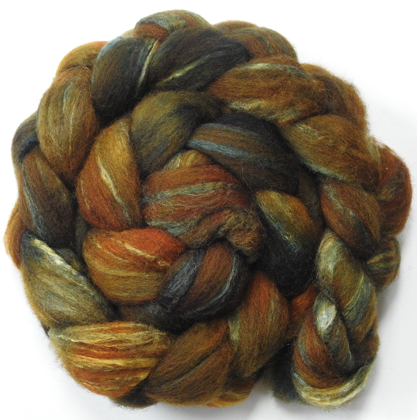 Bracken - Grey Shetland/ Tussah Silk (70/30)