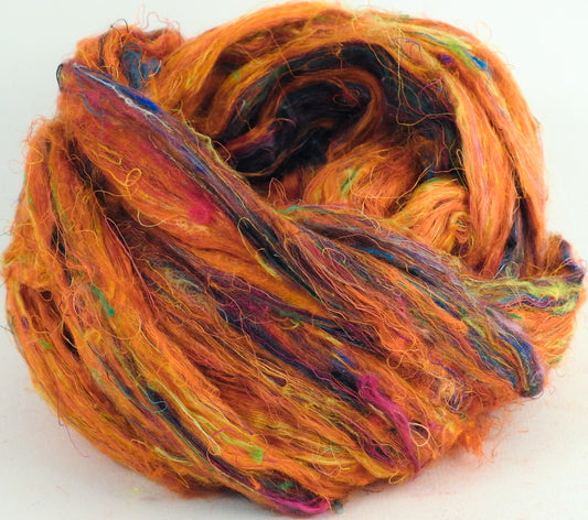 100% Sari Silk Top- Beach Fire - 1.5 oz. - Inglenook Fibers