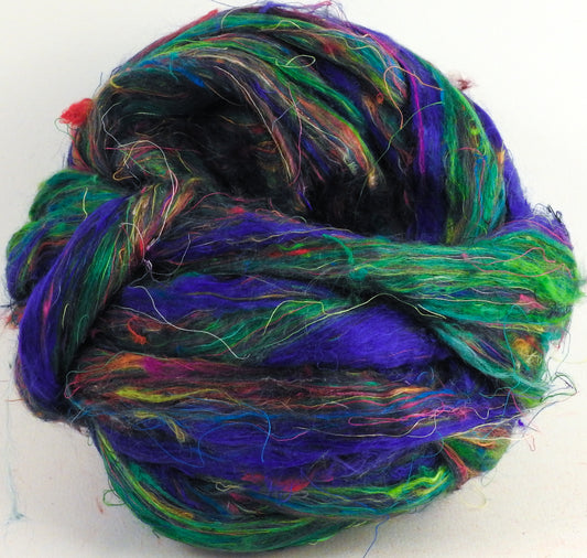 100% Sari Silk Top- Aquarium - 1.5 oz. - Inglenook Fibers