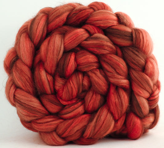 Nasturtium (6.35 oz) - 18.5 mic merino/ camel/ brown alpaca/ mulberry silk/ (40/20/20/20)