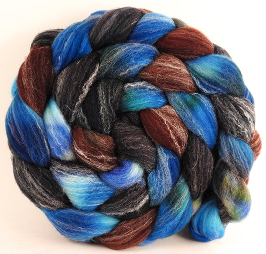 Targhee/silk/ bamboo- (80/10/10) - Labradorite - 5.8 oz. - Inglenook Fibers