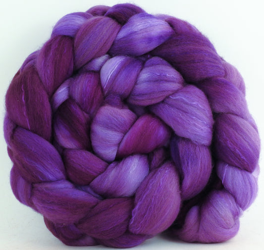 Amethyst (5.1 oz) - Organic Polwarth / Tussah silk (80/20)