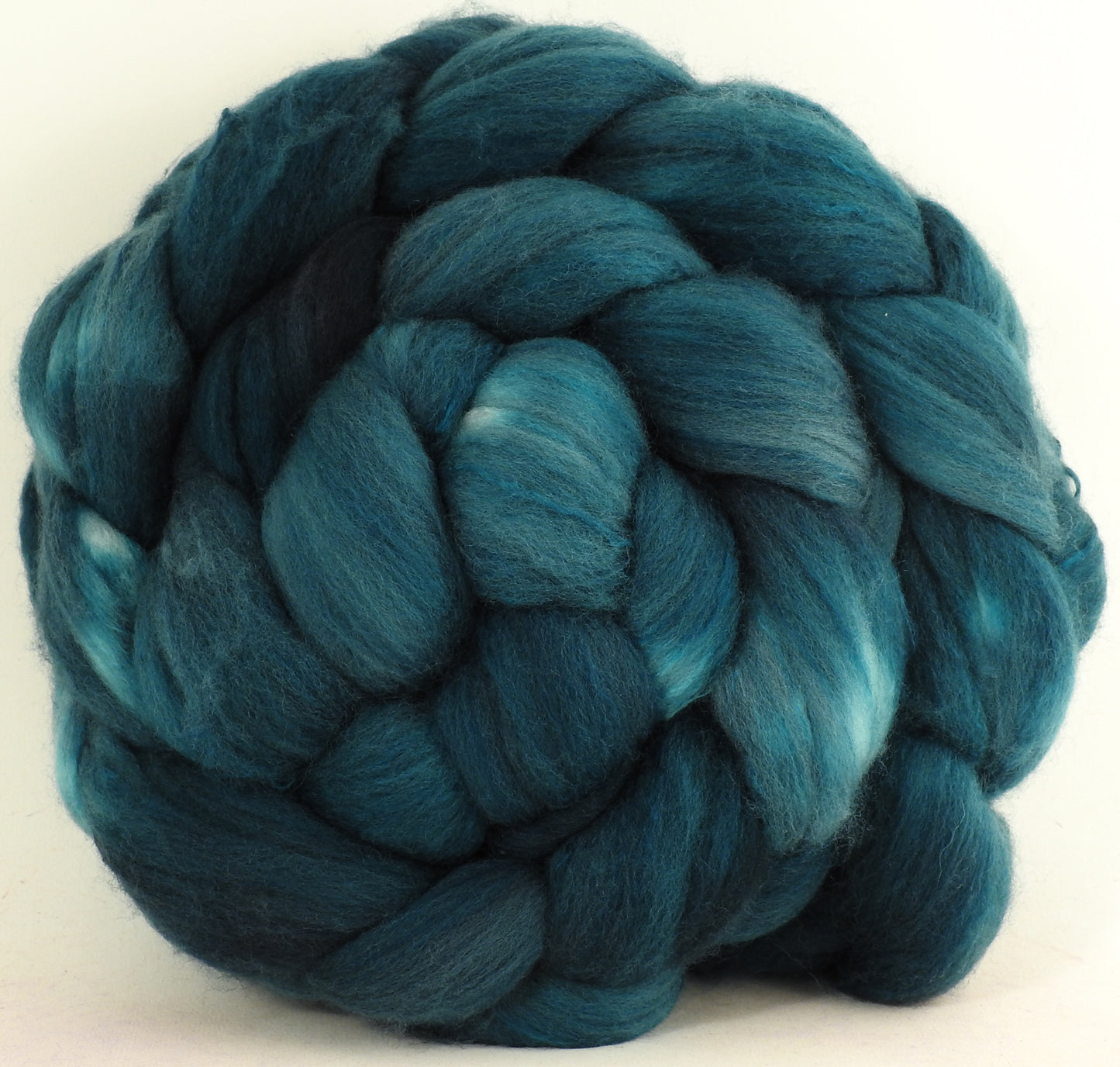 Aged Blue Spruce - Organic Polwarth / Tussah silk (80/20)
