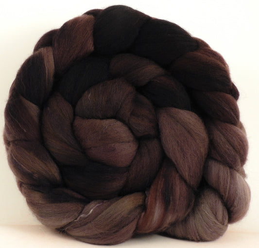 Dark Chocolate (5.3 oz) - Organic Polwarth / Tussah silk (80/20)