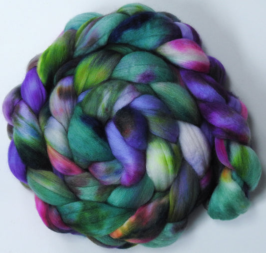 Nympheas - Batt in a Braid #56- Superfine Merino/Tussah Silk/ Cashmere (60/25/15)