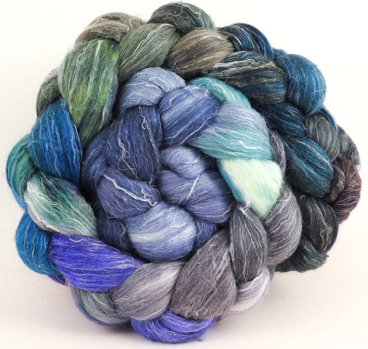 Tempest -  Batt in a Braid #29 - Rambouillet / Tussah / Flax (40/40/20)