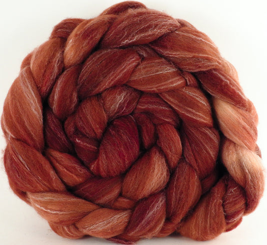 Targhee/silk/ bamboo- (80/10/10) - Sumac - 5.9 oz. - Inglenook Fibers