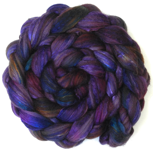 Sherlock (5.5 oz) - Batt in a Braid #7 - Polwarth/ Manx / Mulberry silk/ Firestar (30/30/30/10)