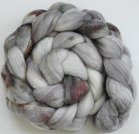 Pearly Gates (5.9 oz) - Organic Polwarth / Mulberry silk (80/20)