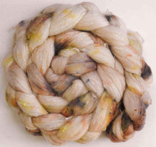 Meringue (5.8 oz)- 25 micron Merino/ Silk Slubs (70/30)