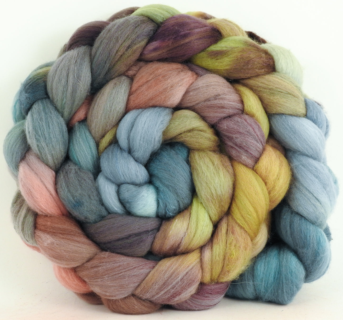 Pebble Mosaic - Organic Polwarth / Tussah silk (80/20)