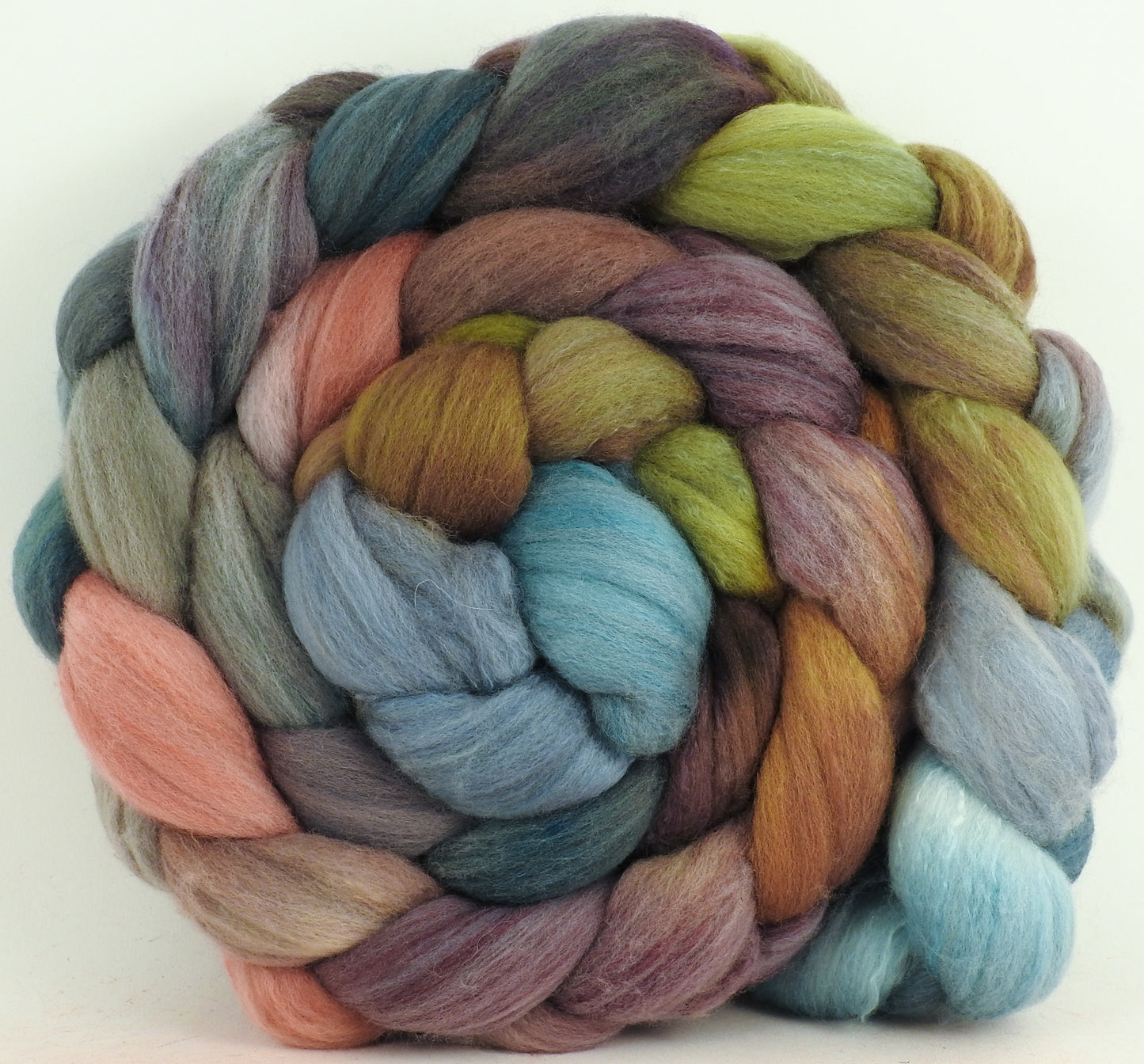 Pebble Mosaic - Organic Polwarth / Tussah silk (80/20)