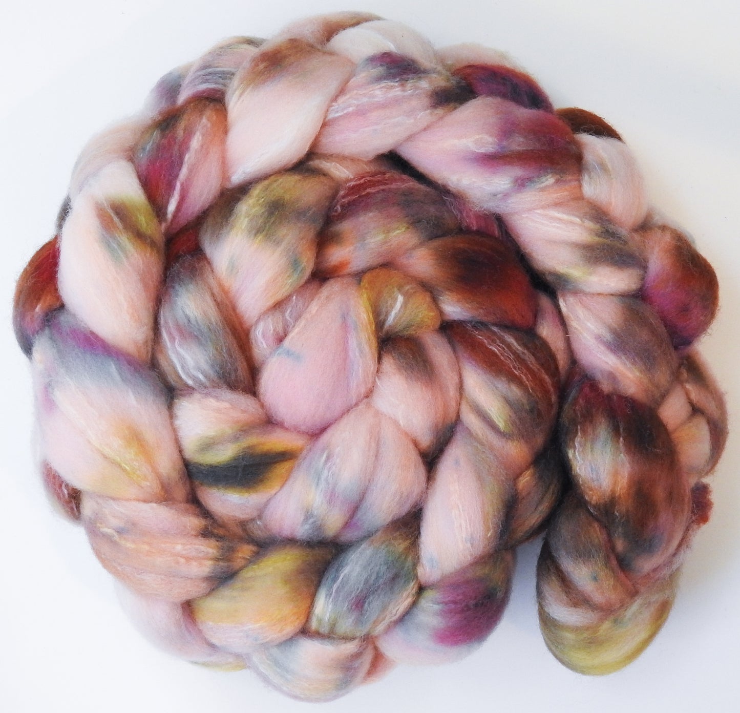 Second Color of "Let Them Eat Cake" gradient set (5.5 oz)- Targhee/silk/ bamboo (80/10/10)