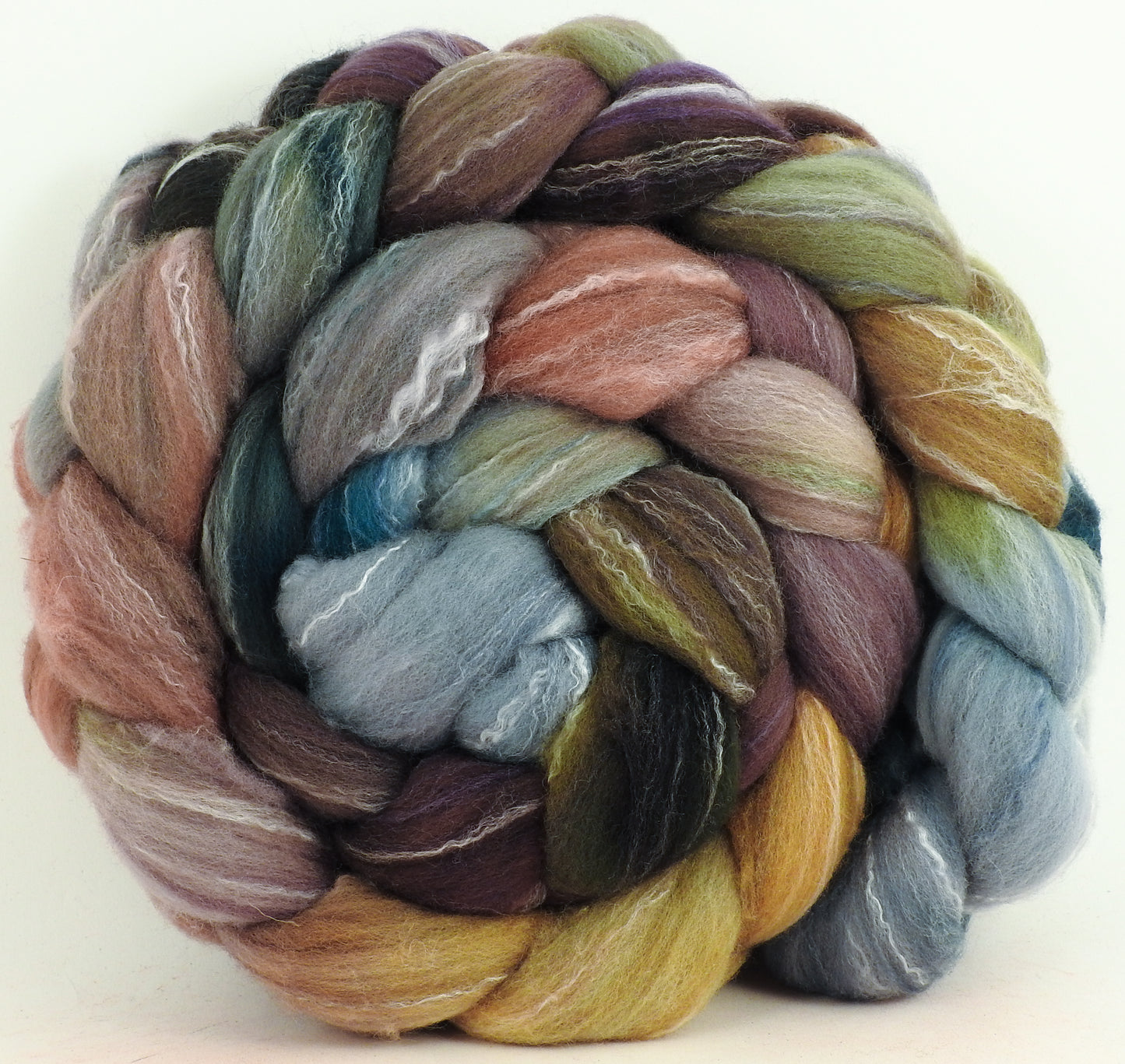 Pebble Mosaic - Targhee/silk/ bamboo (80/10/10)