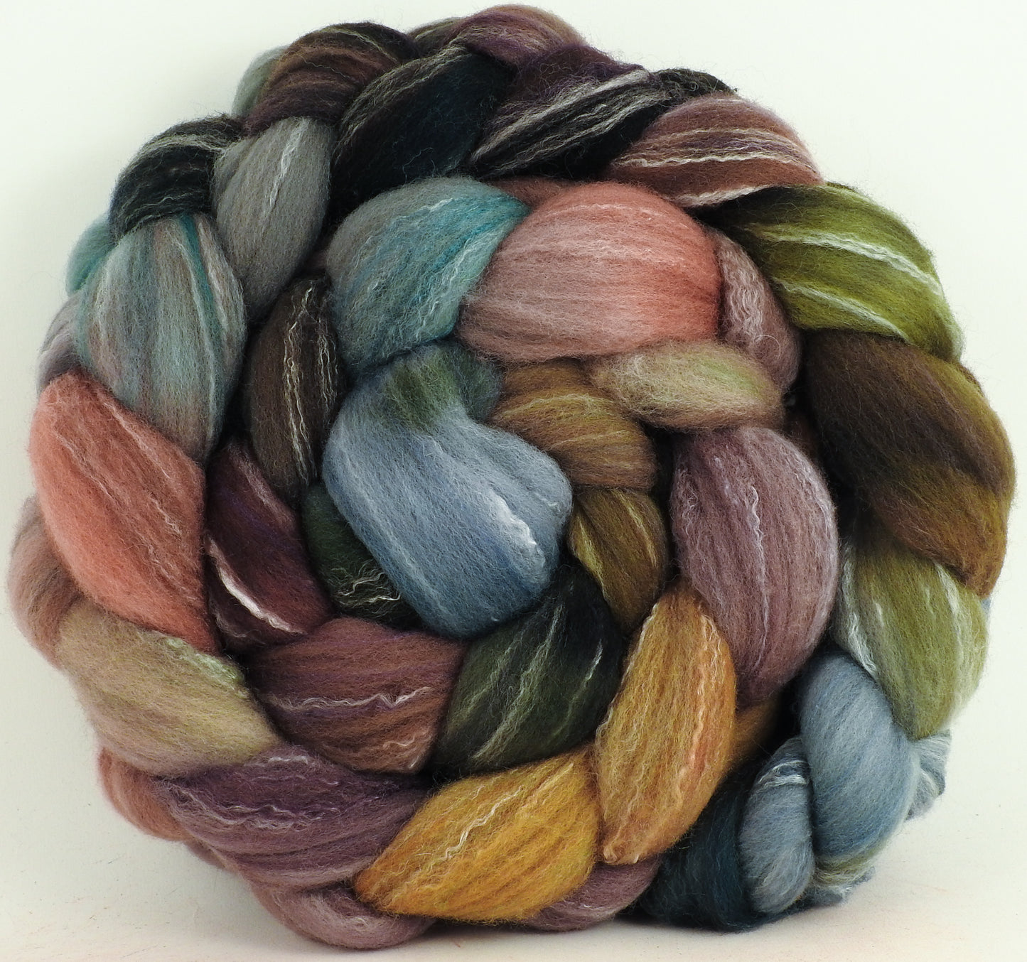 Pebble Mosaic - Targhee/silk/ bamboo (80/10/10)