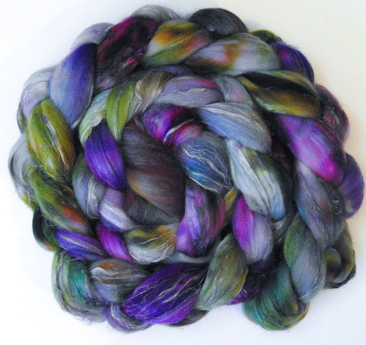 Geode (5.7 oz)- Glazed Solid - Merino/ Tussah Silk/ Natural Flax (50/25/25)