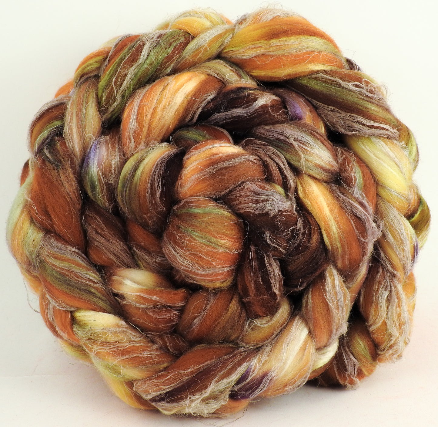 Gingersnap (5.8 oz) - Merino/ Tussah Silk/ Natural Flax (50/25/25)