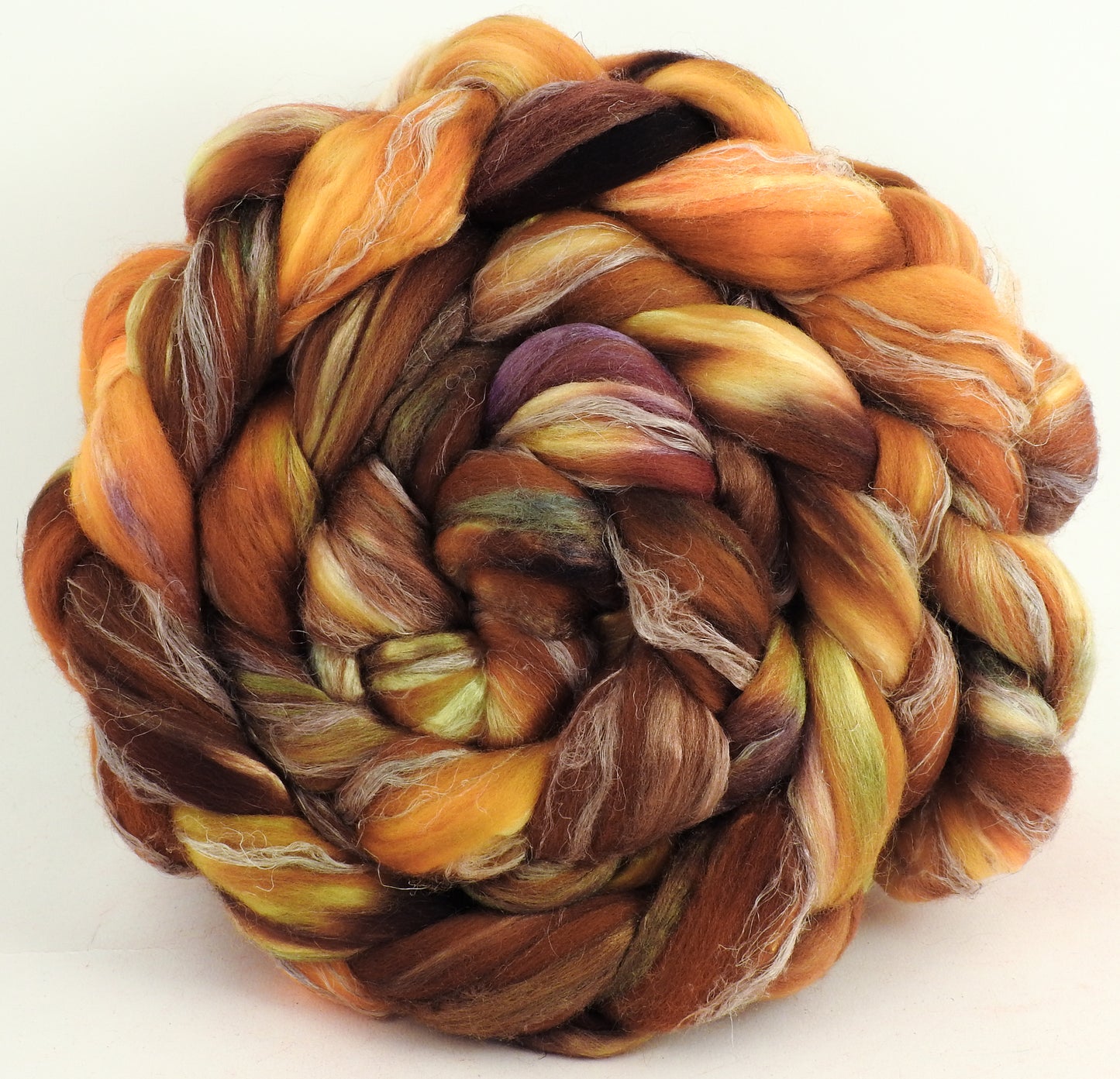 Gingersnap (5.8 oz) - Merino/ Tussah Silk/ Natural Flax (50/25/25)