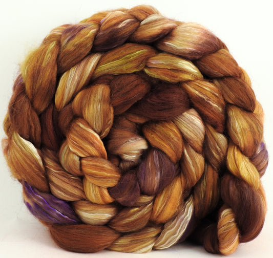 Gingersnap - 18.5 mic merino/ camel/ brown alpaca/ mulberry silk/ (40/20/20/20)