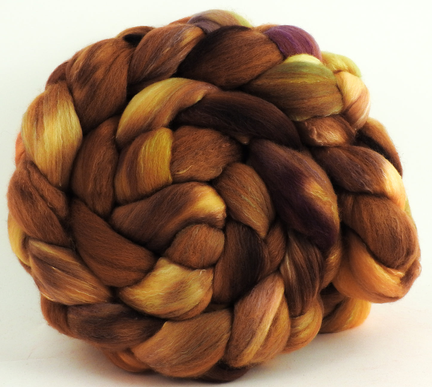 Gingersnap (5.6 oz) - Organic Polwarth / Tussah silk (80/20)